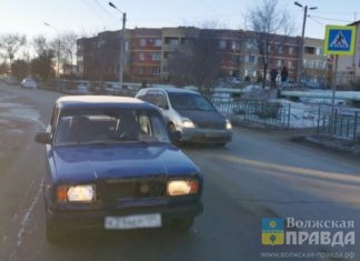 Волжанин на «семерке» не дал женщине спокойно перейти дорогу