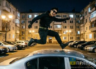 Скакал капотам и крышам: 18-летний волжанин порезвился на парковке во дворе