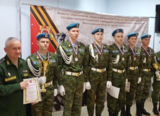 Волжский «Ураган» завоевал второе место на патриотических состязаниях