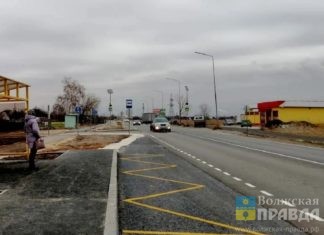В Волжском финишируют работы на подъездной дороге к СНТ
