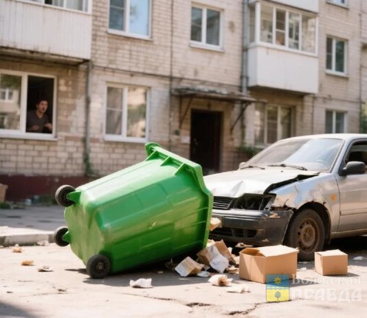Волгоградская УК заплатит 147000 за наезд мусорного бака на «Тойоту Короллу»