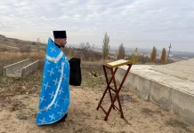 Волгоградский священник отслужил молебны после атаки БПЛА