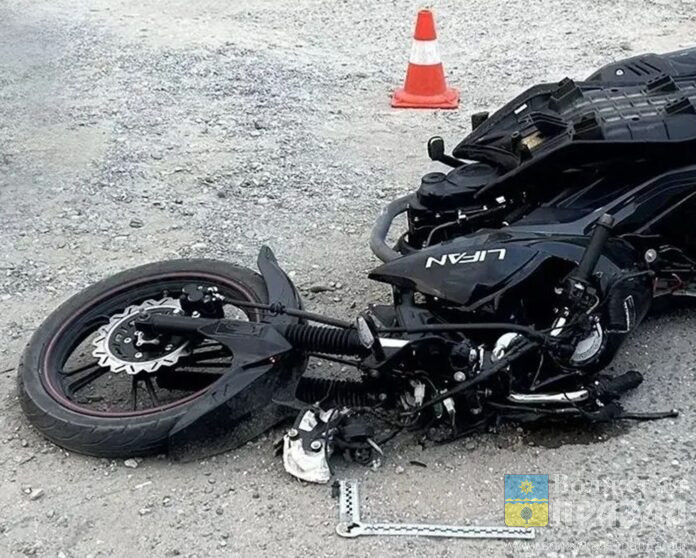 ДТП мотоцикл Лифан