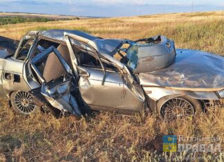 Скончался в скорой: волгоградец на «Богдане» слетел с трассы и перевернулся
