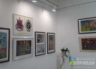 Фамильные гербы и Сталин на Красной площади: в Волжском откроется выставка «Юный художник»