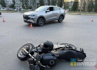 У «Оранжа»: 51-летняя волжанка на «Хавейле» не уступила мотоциклисту