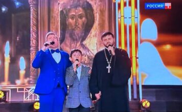 Волжский священник и его сын спели вместе с Николаем Басковым в программе Малахова «Привет, Андрей!»