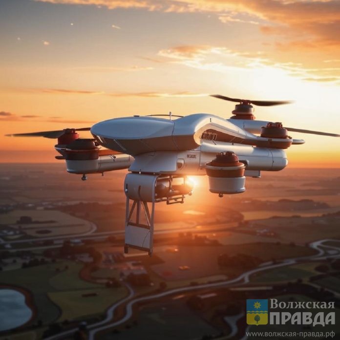 беспилотный летательный аппарат, БПЛА, дрон__Kandinsky 3.1