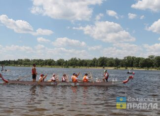 На воду выходят… «драконы»: День гребли в Волжском прошёл с всероссийским размахом
