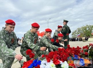 В День Победы волжане почтили память героев Великой Отечественной войны