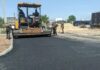В Волжском ремонт дороги к соматической больнице близится к завершению