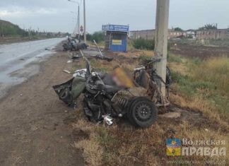 Автомобиль разорвало на части: в ДТП близ Волжского погиб 23-летний парень