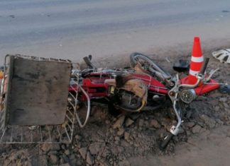 Водитель мопеда погиб при столкновении с маршруткой в Волжском
