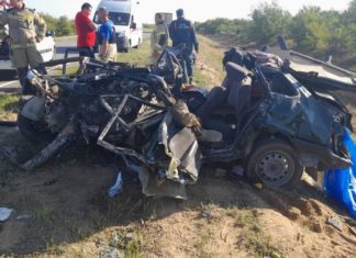 Ребенок и трое взрослых погибли в ДТП на трассе близ Волжского