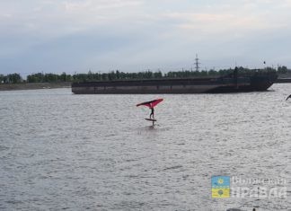 В Волжском апробируются новые направления виндсерфинга