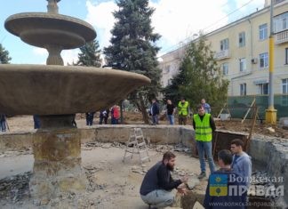 Волжские фонтаны будут восстановлены по фото 1958 года