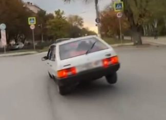 Водитель без прав делал опасные трюки в свадебном кортеже в Волгограде