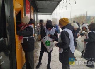 Волжане принесли на станцию раздельного сбора отходов около 2 тонн вторсырья