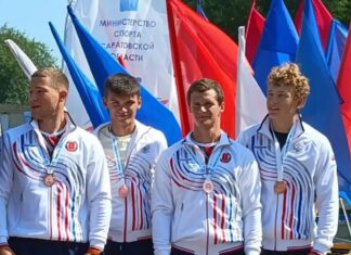 Волжанин вошёл в число призёров на Всероссийских соревнованиях по гребле на байдарках и каноэ