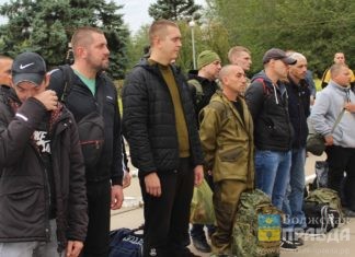 Солдаты и сержанты из Волжского отправились на Украину для участия в СВО