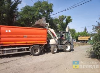 «Ситиматик-Волгоград» помог ликвидировать стихийную свалку около школы