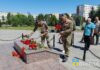 В День ветеранов боевых действий в Волжском возложили цветы к памятнику «афганцам»