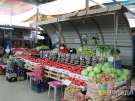 рынок с капустой
