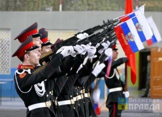 В Волжском прошел региональный слет кадетов «Комбат – Солнце»