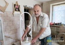 Скульптор из Волжского Николай Карпов представил новую патриотическую композицию