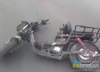 Электровелик весь в крови: на мосту через Волгу погиб в аварии 16-летний велосипедист