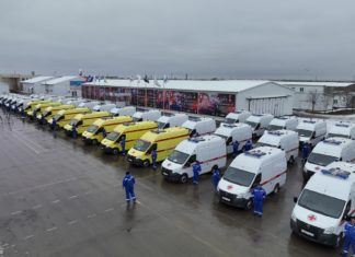 Износ автопарка снизился до 13%: Служба Скорой медицинской помощи Волгоградской области получила 100 машин