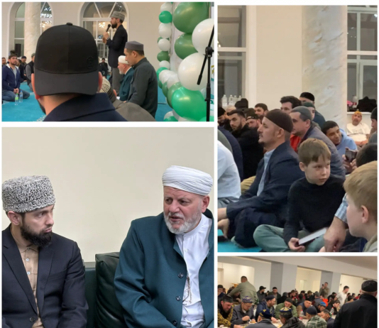 Ифтар и маджлис: в Волжском, в мечети, собрались 400 человек