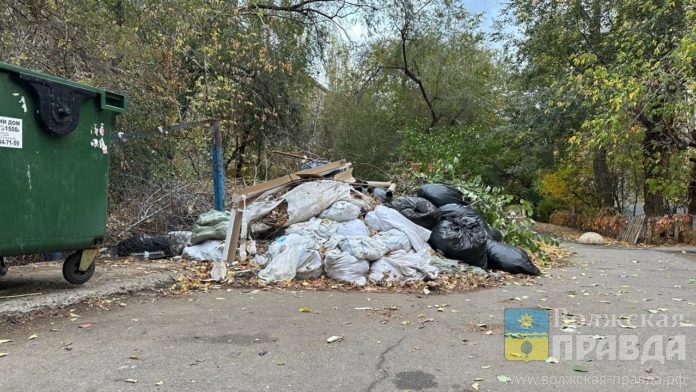мусор во дворах ЕД