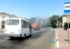 Воздушный душ для города: в Волжском раскалённые дороги спасают от трещин поливом