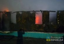 40-летний волгоградец подозревается в поджёге жены вместе с домом