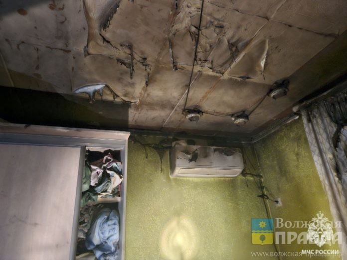 пожар ребёнок