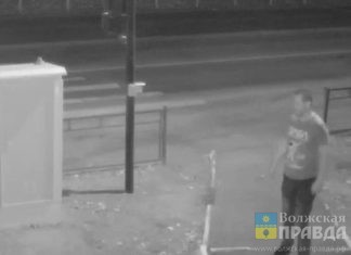 Волжские полицейские просят помочь в поиске злоумышленника, повредившего автомобиль