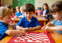 Победила «мудрость»: в Волжском прошёл турнир по шашкам среди дошколят
