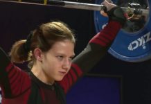 80 кг в толчке и 142 кг в сумме: 17-летняя тяжелоатлетка из Волгограда стала третьей в России