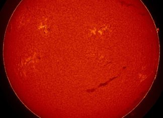 Солнце послало волжанам смайлик в 1,5 млн км в пятницу 13-го