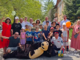 «Согласия в каждом доме»: казаки и казачата станицы Верховской поздравили Волжский