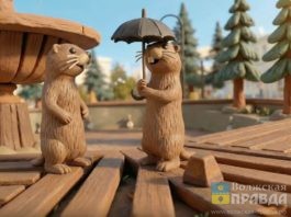 Весна разбудила в Волжском пластилиновых сусликов