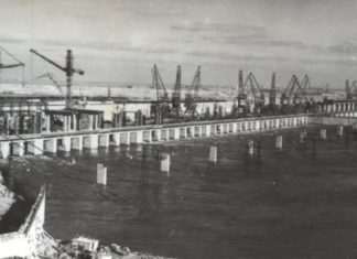 Панорама эпохи: опубликован исторический снимок Волгоградской ГЭС