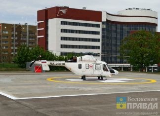 «Крылатая скорая» мешает волжанке заснуть Вертолет