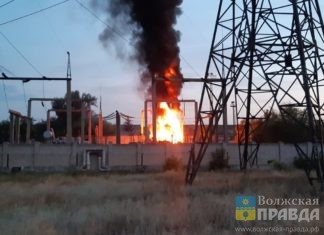 На территории Волжского подшипникового завода около 18 часов произошёл пожар