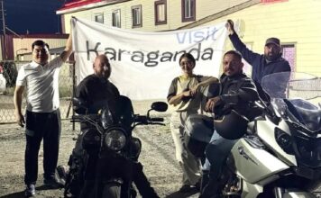 Как путешественники из Волжского преодолели две трети Великого шелкового пути
