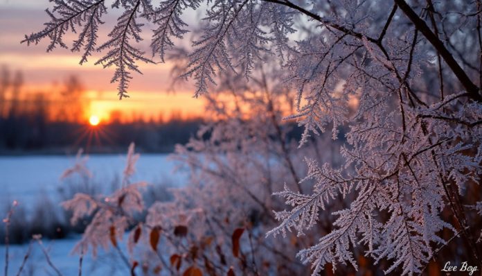 зима, природа